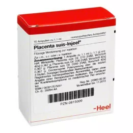 PLACENTA SUIS Inneel Ampoules, 10 stk