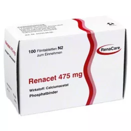 RENACET 475 mg filmdrasjerte tabletter, 100 stk