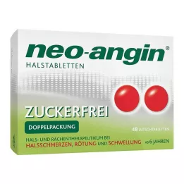 NEO-ANGIN Sukkerfrie halspastiller, 48 stk