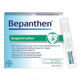 BEPANTHEN Øyedråper, 20X0,5 ml