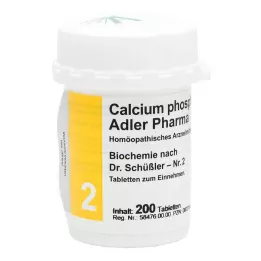 BIOCHEMIE Adler 2 Kalsium fosforicum D 6 tabl., 200 stk