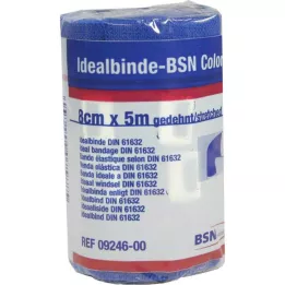 IDEALBINDE bmp 8 cmx5 m blå, 1 stk
