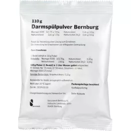 Kolonne skylling pulver Bernburg 110 g, 100 stk