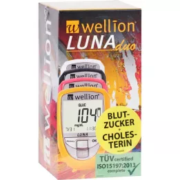 WELLION Lunaduo BZ-messg.set mg/dl rosa, 1 stk