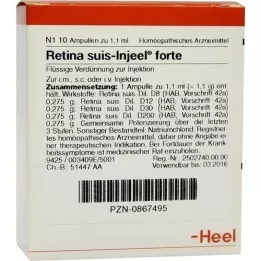 RETINA SUIS Inneel Forte Ampoules, 10 stk