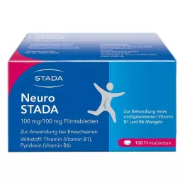 NEURO STADA Filmdrasjerte tabletter, 100 stk