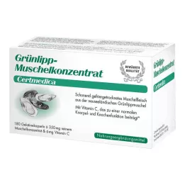 GRÜNLIPPMUSCHEL KONZENTRAT Kapseln, 180 stk