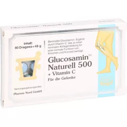 GLUCOSAMIN NATURELL 500 mg Pharma Nord Drages, 60 stk