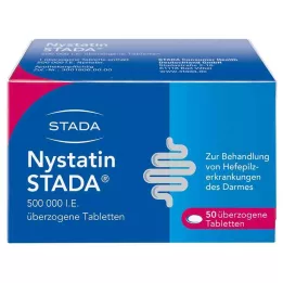 NYSTATIN STADA 500 000 IE belagte tabletter, 50 stk