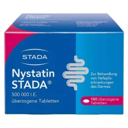 NYSTATIN STADA 500 000 IE belagte tabletter, 100 stk