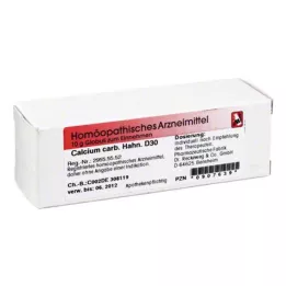 CALCIUM CARBONICUM Hahnemanni D 30 Globuli, 10 g
