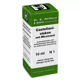 CASTELLANI viskøs m. Mikonazol-løsning, 10 ml