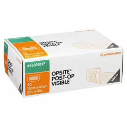 OPSITE Stolpe-OP Synlig 10x15 cm bandasje, 20 stk