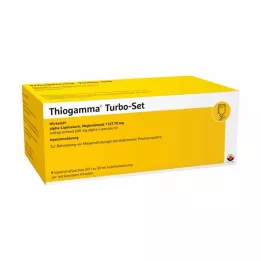 THIOGAMMA Turbosett injeksjonsflasker, 5X50 ml