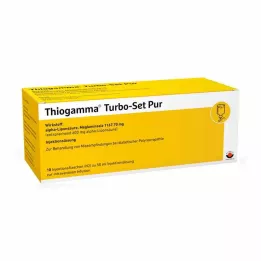 THIOGAMMA Turbosett Pur injeksjonsflasker, 10X50 ml