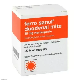 FERRO SANOL duodenal midd 50 mg mage-resistent tablett, 50 stk