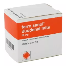 FERRO SANOL duodenal midd 50 mg mage-resistent tablett, 100 stk
