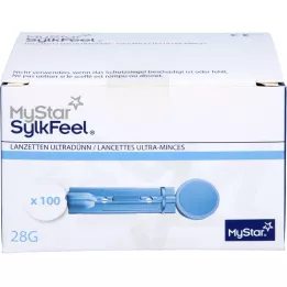 MYSTAR SylkFeel lansetter 28 G, 100 stk