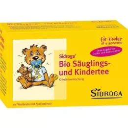 SIDROGA Bio spedbarn og tetepose på barn, 20x1.3 g