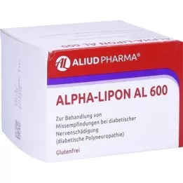 ALPHA-LIPON AL 600 filmbelagte tabletter, 100 stk