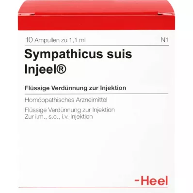 SYMPATHICUS SUIS Inneel Ampoules, 10 stk SYMPATHICUS SUIS Inneel Ampoules, 10 stk