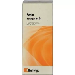 SYNERGON KOMPLEX 6 Sepia dråper, 20 ml