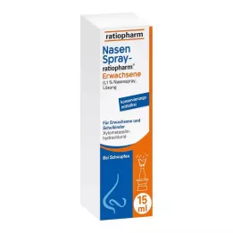 NASENSPRAY-ratiopharm Voksne uten konserveringsmiddel, 15 ml