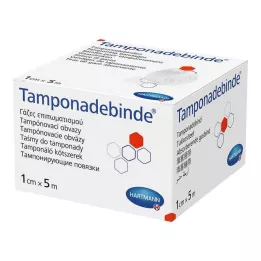 TAMPONADEBINDE 1 cmx5 m steril Hartmann, 1 stk