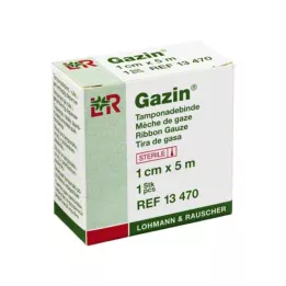 MULLBINDEN Z.Tamponade Steril 1 Cmx5 M, 1 stk