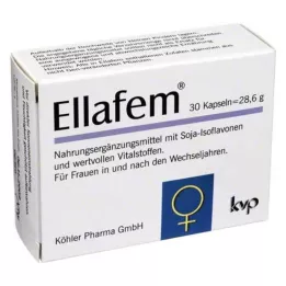 ELLAFEM kapsler, 30 stk
