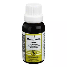 MERCURIUS SUBLIMATUS CORR.F kompleks nr. 12 fortynning, 20 ml