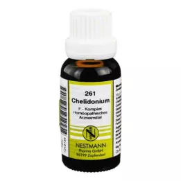 CHELIDONIUM F kompleks 261 fortynning, 20 ml