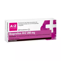 IBUPROFEN Abbey 200 mg filmbelagte tabletter, 20 stk
