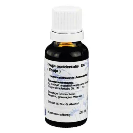 THUJA D 6 fortynning, 20 ml