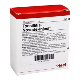 TONSILLITIS Nosode Injeel Ampoules, 10 stk