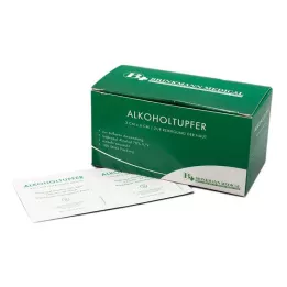 ALKOHOLTUPFER 3x6 cm steril, 100 stk