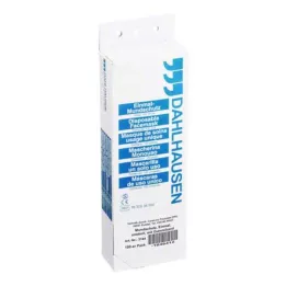 MUNDSCHUTZ PAPIERVLIES M.Gummiband Weiß, 100 stk