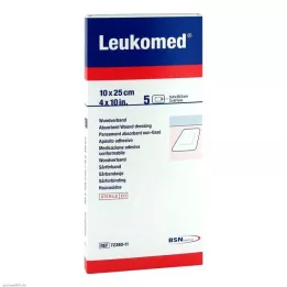 LEUKOMED Sterilt gips 10x25 cm, 5 stk