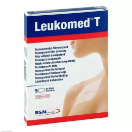 LEUKOMED gjennomsiktig steril gips 8x10 cm, 5 stk