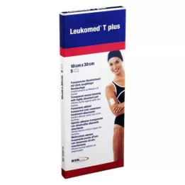LEUKOMED trans.plus sterilt fortau 10x30 cm, 5 stk