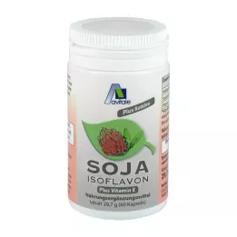 SOJA ISOFLAVON kapsler 60 mg+E, 60 stk
