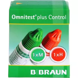Omnitest pluss kontrollløsning, 2x3 ml