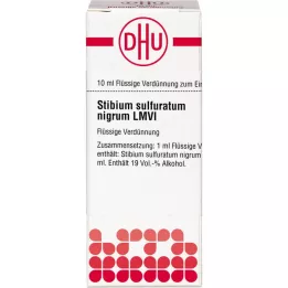 STIBIUM SULFURATUM NIGRUM LM VI fortynning, 10 ml