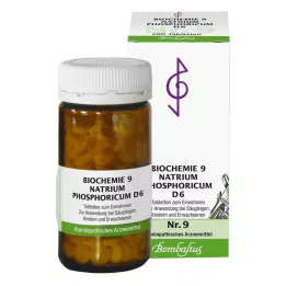 BIOCHEMIE 9 natriumfosforicum D 6 tabletter, 200 stk