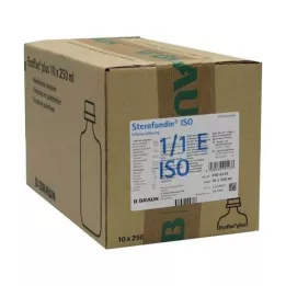 STEROFUNDIN ISO Ecoflac Plus Infusion Solution, 10x250 ml