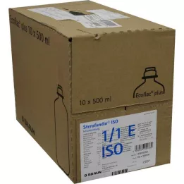 STEROFUNDIN ISO Ecoflac Plus infusjonsløsning, 10X500 ml