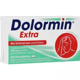 DOLORMIN Ekstra filmbelagte tabletter, 30 stk