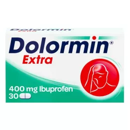 DOLORMIN Ekstra filmbelagte tabletter, 30 stk