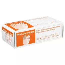 HANDSCHUHE Lateks upulverisert størrelse S, 100 stk