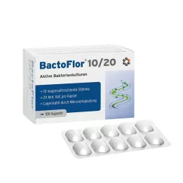 BACTOFLOR 10/20 kapsler, 100 stk